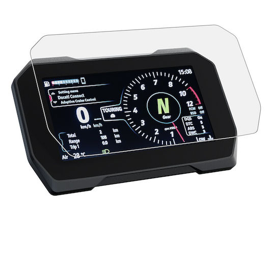 Speedo Angels Motorrad-Instrumentenschutz Ducati Multistrada Transparent