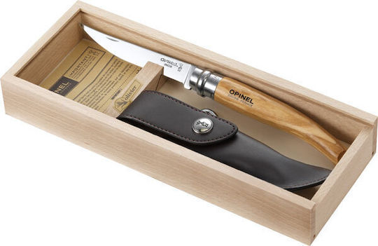 Opinel No.10 Σουγιάς Μπεζ σε Θήκη