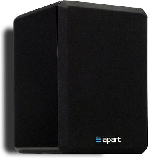 Apart Audio Vinci Παθητικά Επιτοίχια Ηχεία 120W (Ζεύγος) Μαύρα