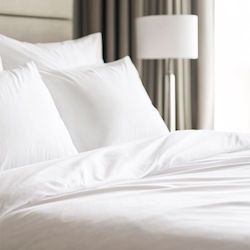 Σεντόνι Ξενοδοχείου 240x270cm Λευκό 52% Βαμβάκι 48% Polyester 144tc Sidirela E-121-5 Σεντόνι Ξενοδοχείου 240x270cm Λευκό 52% Βαμβάκι 48% Polyester 144tc Sidirela E-121-5