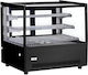 Θερμαινόμενη Επιτραπέζια Βιτρίνα 900x530x730mm Dynamic Gn-900hrt Black