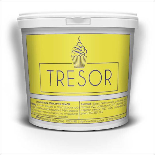 Tresor Glasuri Fondant 1000gr Galbenă