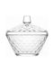 Bonbonglas Artemis Lvarts1012f Φ12x11,4cm Klar Lav Glas