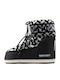 Stiefeletten Damen Schwarz