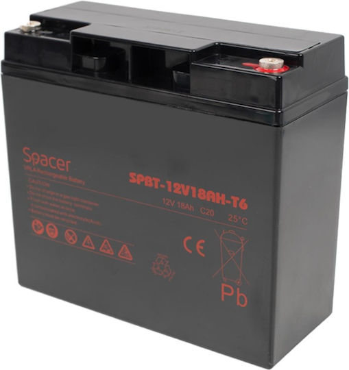 Spc Akku UPS 12V/18Ah Anschluss F1