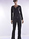 Women's Fabric Trousers Grey