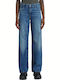 Judee Women's Jean Trousers in Loose Fit Dark Aged Denim