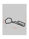 TKT Decorative Silhouette Black Acrylic 20x8.8cm
