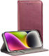 Techwave Smart Leather Case Realme 11 4g Burgundy
