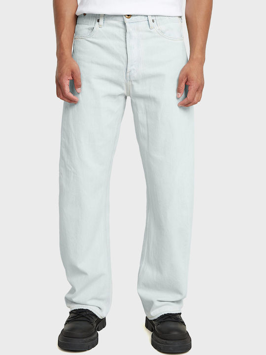 Bend 3d Ανδρικό Παντελόνι Τζιν με Loose Εφαρμογή Bleached Denim