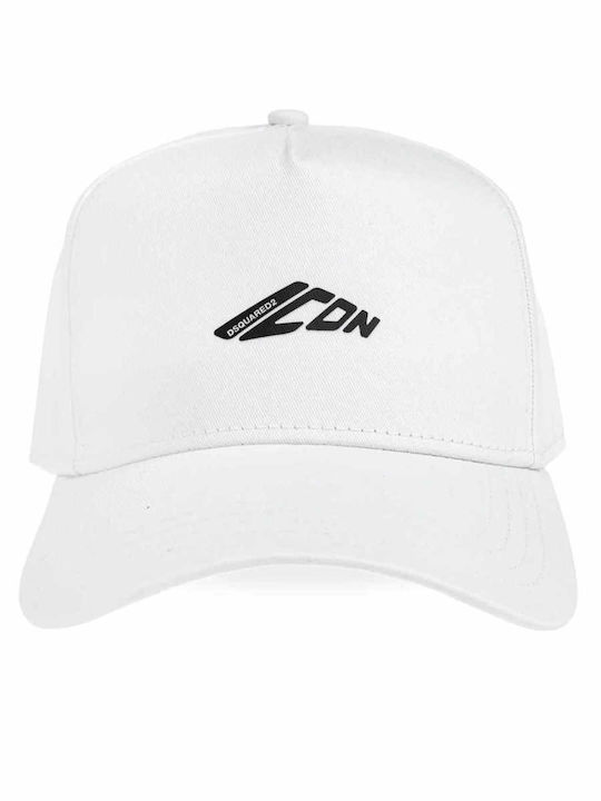 Dsquared2 White Cotton Cap