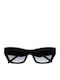 Kaleos Lyonne Women's Sunglasses with Black Plastic Frame and Black Lens LYONNE 1