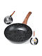 Vilde Non-Stick Pan Interior Coating Granite Granitica 20cm Black