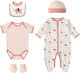 Mother's Choice Σετ Δώρου για Μωρά για Κορίτσι για 0-3 μηνών 5τμχ