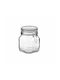 H&S Collection General Use Glass Transparent Vase with Lid 1000ml