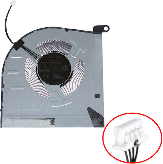 Ανεμιστηράκι Laptop Cpu Cooling Fan Lenovo Ideapad Gaming 3 15iah7 16iah7 82s9 Dfs5k223052833 Fpkx 5h40s20574 5h40s20628 5h40s20575 5h40s20629 5h40s20577 5h40s20576 4pin Κωδ.81320