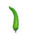 Cosmofan Grüner Chili Plastik Gemüse Replik 21cm 94702