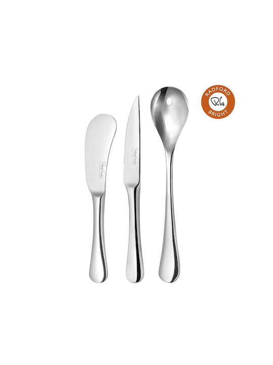 Robert Welch Löffelset Edelstahl Silber 3Stück