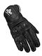 Winter Herren Motorradhandschuhe Leder Schwarz