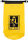 Trespass Sunrise Dry Bag Waterproof Backpack 15L Yellow