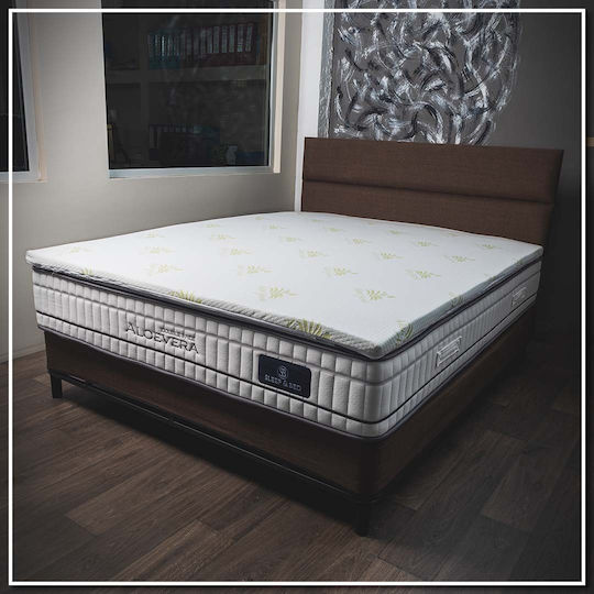 Klikareto Ανώστρωμα Aloe Vera Μονό Foam 90x190x4εκ.