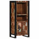 vidaXL Lemn Cabinet de baie L40xA30xÎ90cm Maro