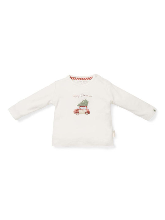 Little Dutch Children's Blouse Long Sleeve White