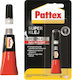 Henkel Pattex Super Glue For Glass Течен Строително лепило Прозрачно 3гр 1бр