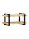 Shelf Wall Coffee 70x33x35cm