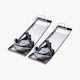Vevor Concrete Knee Boards Inox 30'' X 8'' Concrete Sliders Knee Boards Concrete Concrete Knee Pads Moving Sliders Knee Pads & Straps Cement Board Concrete Finishing