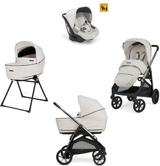 Inglesina Aptica Quattro Reglabil 3 În 1 Cărucior Pentru Copii Potrivit Pentru Nou-Născuți Opal Ivoire 10.4kg