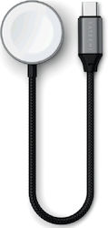 Satechi St-qcawm Зарядно За Смарт Часовници За Apple Watch AirPods Сиво