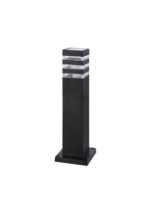 Horoz Electric Lampa Post Mic Pentru Exterior 60W IP44 Pentru Bază De Bec E27 Neagră