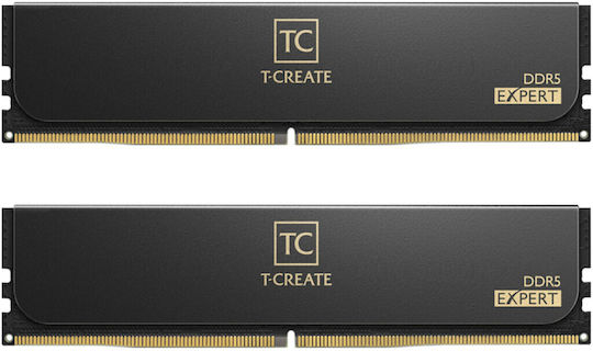 TeamGroup T-create Expert DDR5 32GB RAM με 2x16GB Modules και Ταχύτητα 6400 για Desktop