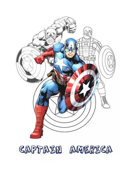 Comic-Poster Captain America Cm007 30cm x 40cm