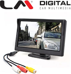 LM Digital Οθόνη 5" για Ταμπλό Αυτοκινήτου