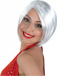 Carnival Wig Bob White 70637