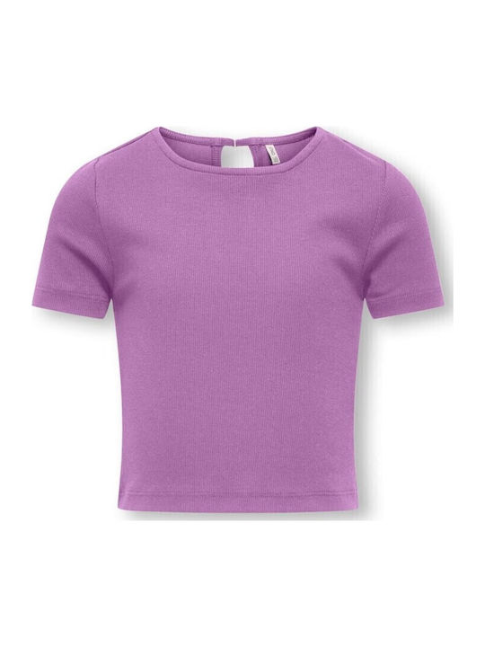 Kids Only Παιδικό T-shirt Λιλά