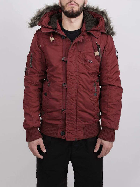 Khujo Jacket Burgundy