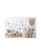 Decowalls Kinder Wandsticker Wand 100x200cm
