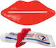 Zahnpasta-Quetscher Kunststoff Rot 5905701109425