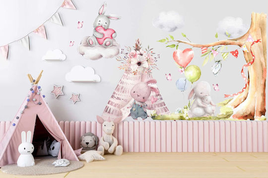 Decowalls Kinder Wandsticker Wand 100x200cm