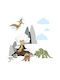 Decowalls Kinder Wandsticker Wand 60x120cm