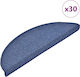 Treppenmatten 30 Stück Blau 56x17x3 cm Blau 56 ...
