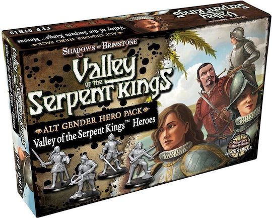 Brettspiel Shadows of Brimstone Valley of the Serpent Kings Alt Gender Pack (EN) Flying Frog