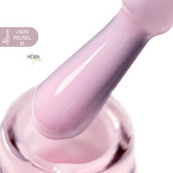 Alezori Liquid Polygel Gel Νυχιών Διάφανο 15ml