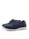 Boys Moccasins with Laces Blue