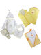 Beboulino Long-Sleeved with Pants Winnie the Pooh Yellow 6pcs