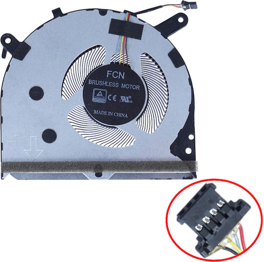 Ανεμιστηράκι Laptop Cpu Cooling Fan Asus Vivobook Flip 14 Tm420 Tm420ia Tm420i Tp420i Tp420 Tp420ia Tp420ua Tm420ua 13nb0rn0t14011 Hq23300082000 Hq23300245000 4pin Κωδ.81351