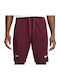 Herren Shorts Dri-Fit Burgundisch